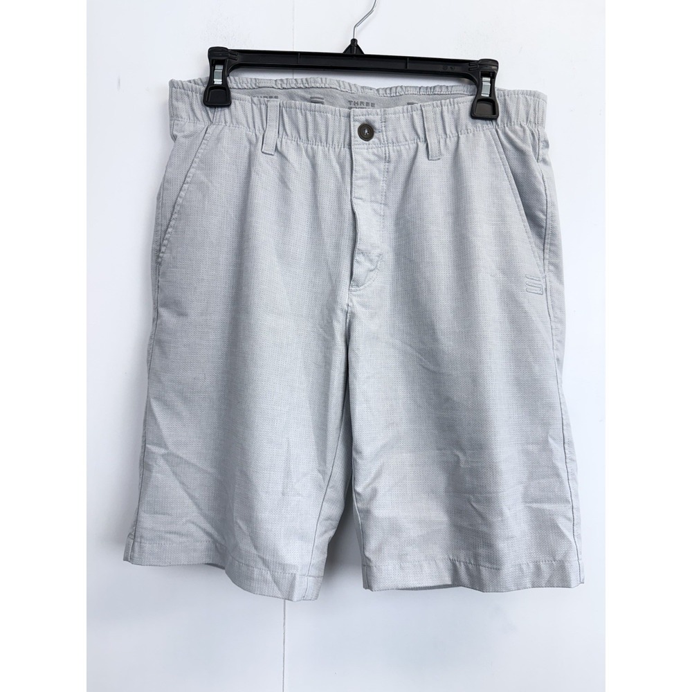 Three‎ Sixty Six Comfort Waist Flex Golf Shorts Mens Size 32 Active Shorts 10"